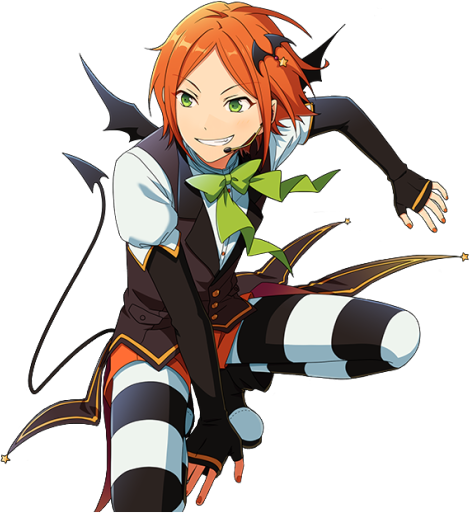 Hinata Aoi Full Render Bloomed - あんさんぶるスターズ! ビジュアル色紙コレクション 6 [全16種] (469x513), Png Download
