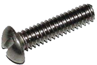 Image Description - Black Screw For Metal (379x379), Png Download