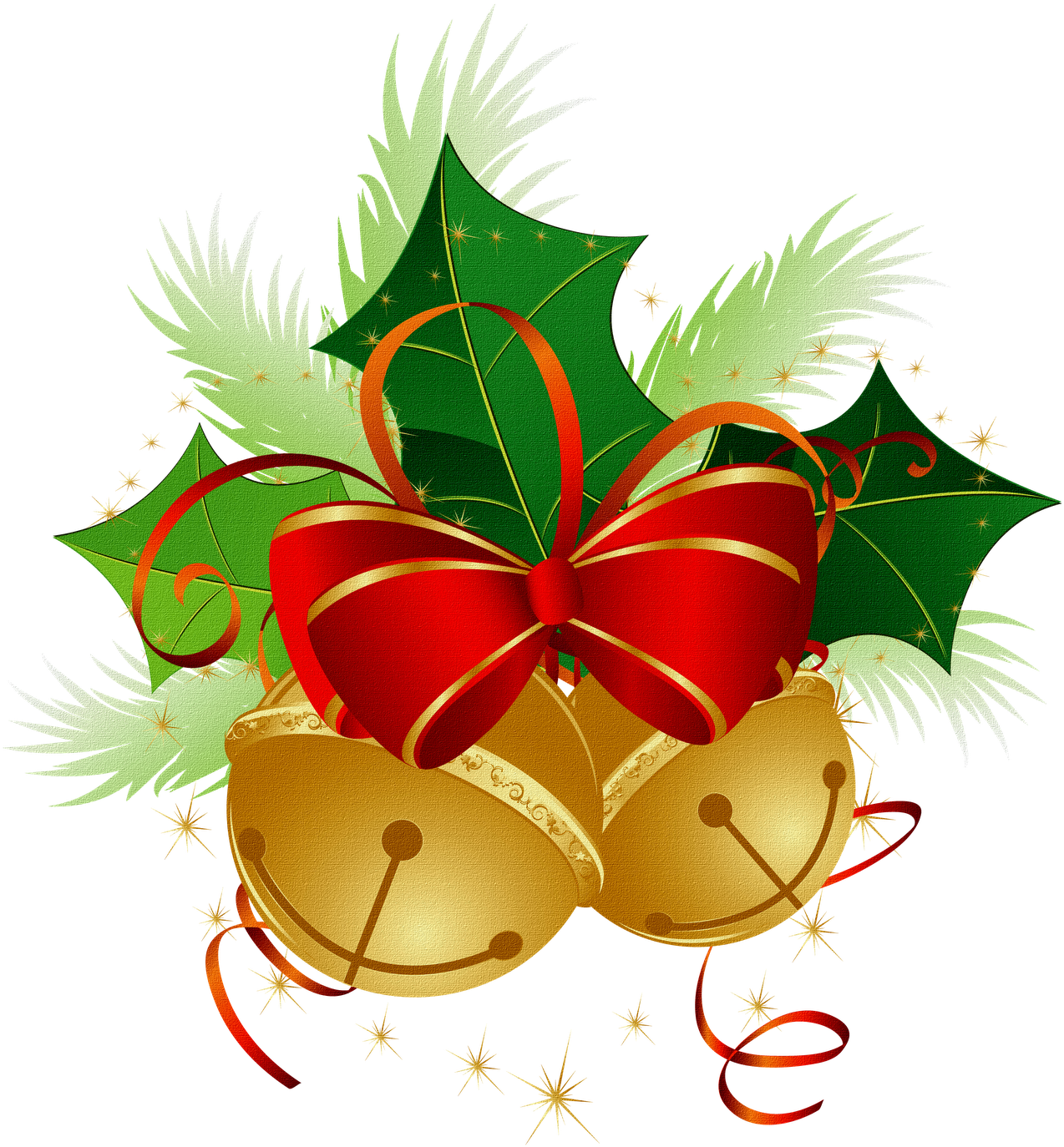 Sinos De Natal Png - Jingle Bells Christmas Clipart (1513x1600), Png Download