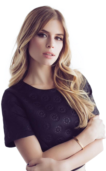 Scream, Carlson Young, And Brooke Image - Carlson Young Long Hair (500x612), Png Download