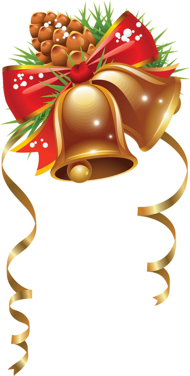 Favorite Christmas Songs, Natal Png, Christmas Bells, - Enfeites De Natal Png (811x1600), Png Download