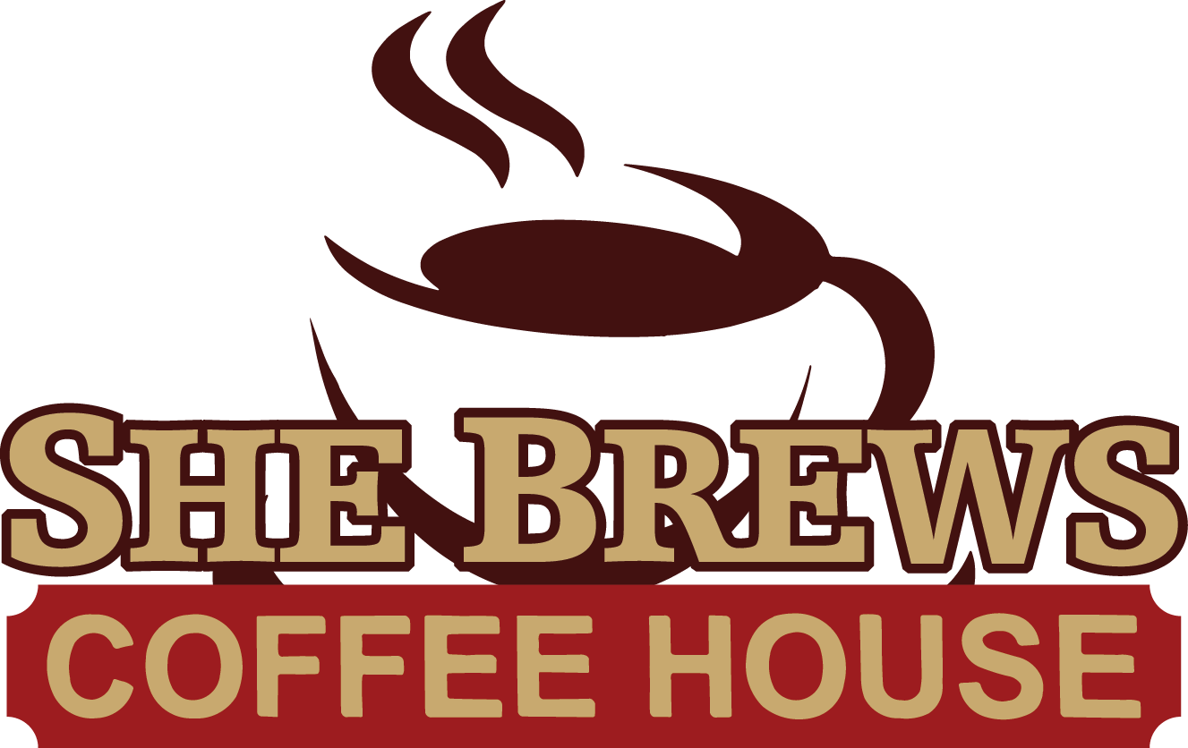 Join Us For A Ribbon Cutting On Tuesday, April 4th - She Brews Coffee House (1327x836), Png Download