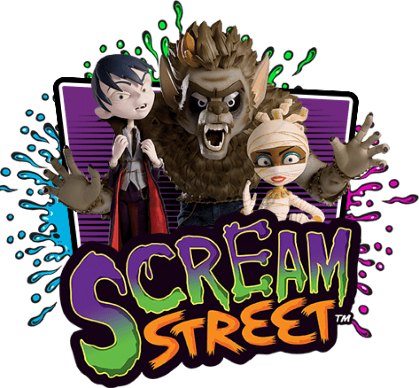 Scream Street Book Logo (473x438), Png Download