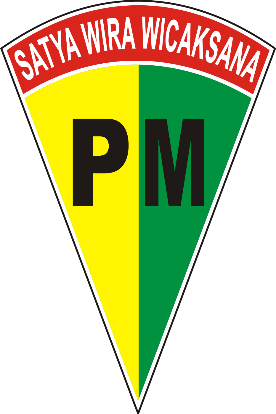 Indonesian Military Police Logo - Logo Satya Wira Wicaksana (932x1399), Png Download