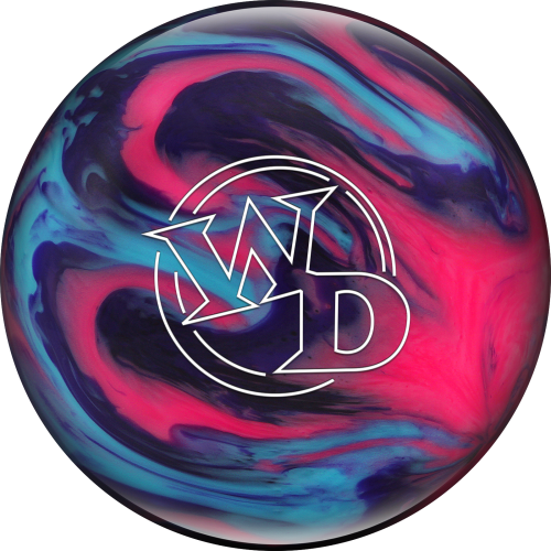 Columbia 300 White Dot Cotton Candy - Cotton Candy Bowling Ball (500x500), Png Download