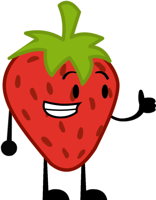 Png Freeuse Image Wow Strawberry New Pose Png Shows - Object Show Strawberry (555x677), Png Download
