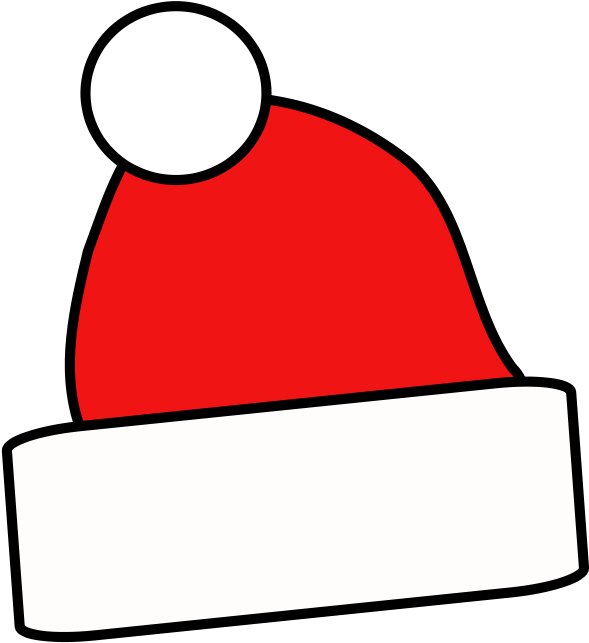 Free Simple Santa Cap Clip Art - Mycapsanta Festive Santa Cap! The One And Only Capsanta. (800x800), Png Download