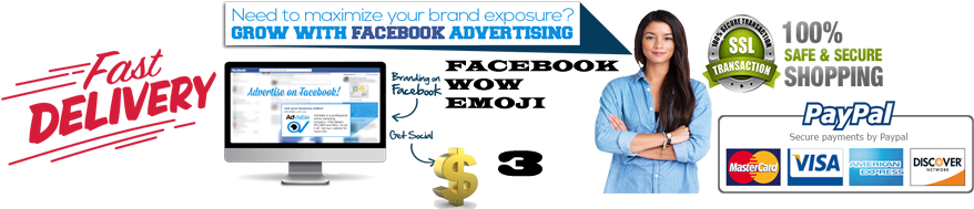 Buy 100 Facebook Wow Emoji High Quality With Real And - Speed Stacks Competitor Sport Stacking Set Free Shipping (900x200), Png Download