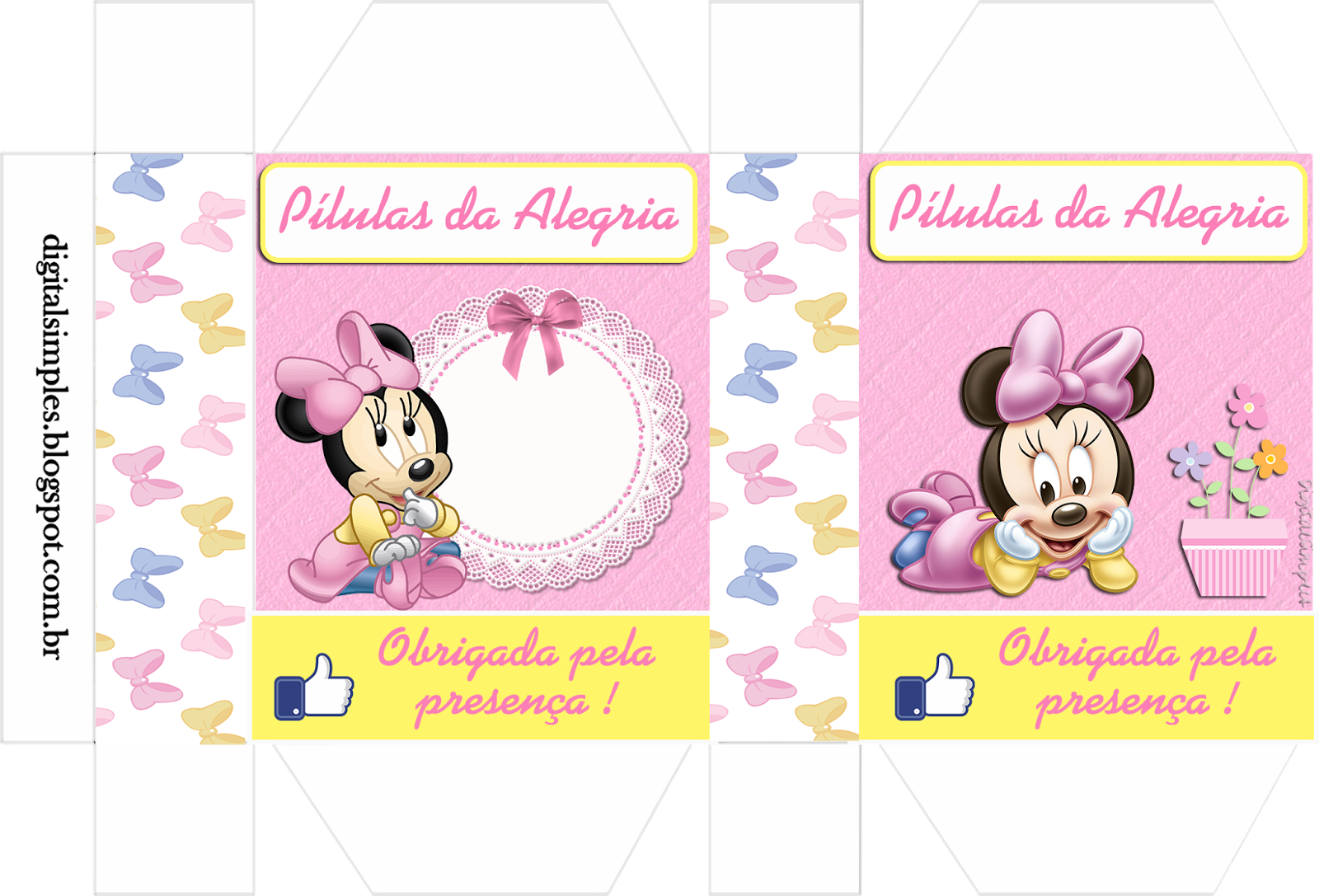 Baby Minnie 1 Download - Minnie Mouse 1st Birthday Beverage Napkins (16-pack) (1600x1087), Png Download