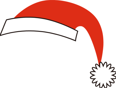 Santa Hat Clipart Hut - Fotor (400x302), Png Download