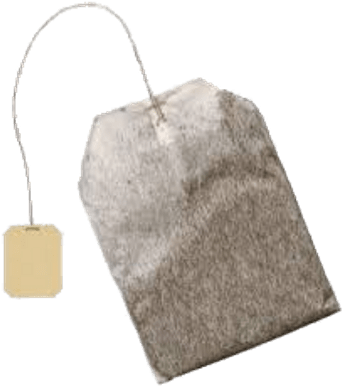 Tea Bag With Label - Tea Bag Transparent Background (400x400), Png Download