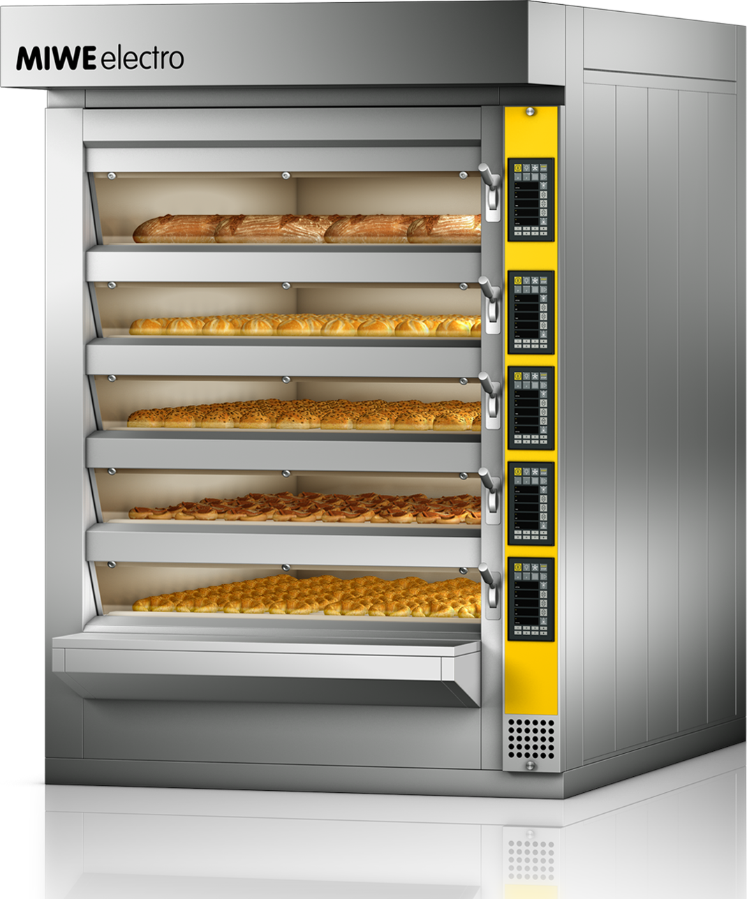 Miwe Deck Oven (1070x1288), Png Download