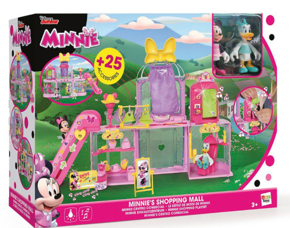Disney Minnies Shopping Mall Playset (1000x1000), Png Download