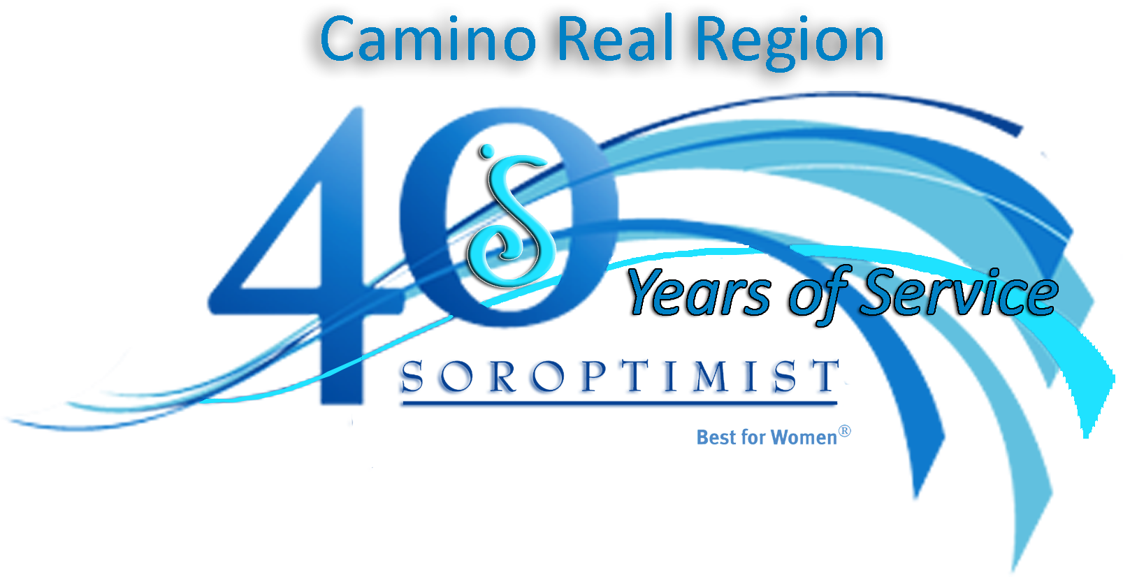 40 Year Si Logo - Soroptimist International (1608x867), Png Download
