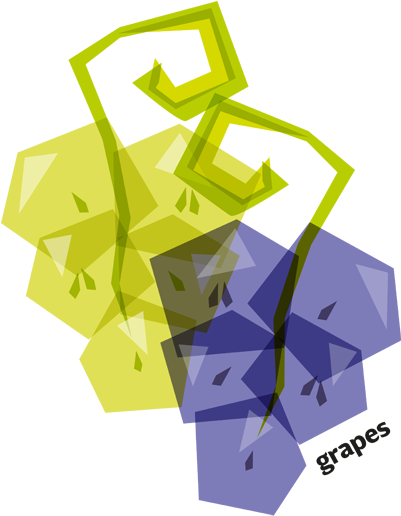 Polygons Drawing Watercolor - Graphic Design (400x525), Png Download