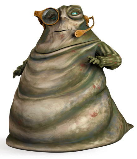 Gorga The Hutt Detail - Star Wars The Clone Wars Hutts (442x515), Png Download