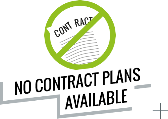 No Contract - No Power Clip Art (604x464), Png Download