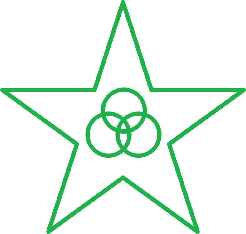 Computer Icons Star Polygons In Art And Culture - Star And Rainbow Coloring Pages (788x750), Png Download