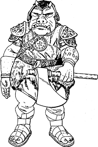 Gamorrean - Star Wars Battleships Black And White (334x500), Png Download