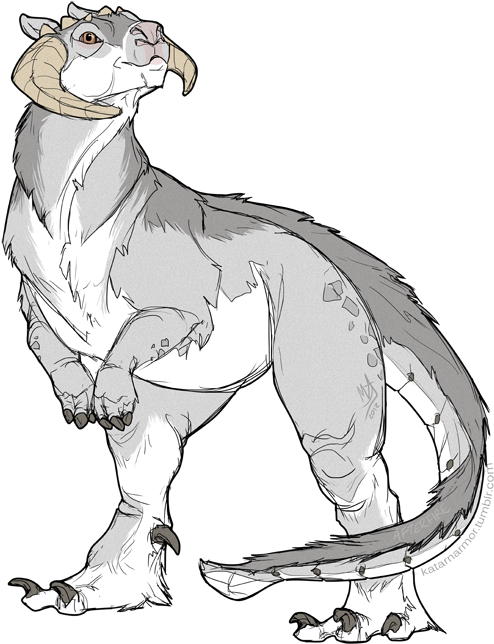 Prettiest Tauntaun By Afterfire ~ Love This - Star Wars Tauntaun Drawing (500x647), Png Download