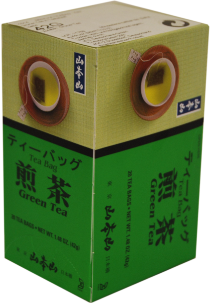 Yamamotoyama Green Tea - Tea Bag (450x609), Png Download