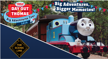 Day Out With Thomas (724x200), Png Download