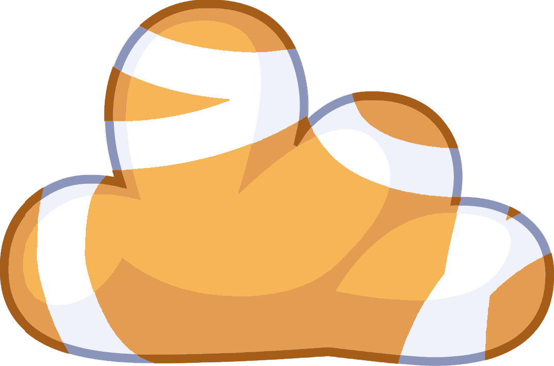 No Taped Cloudy - Cloudy Bfb (1080x715), Png Download