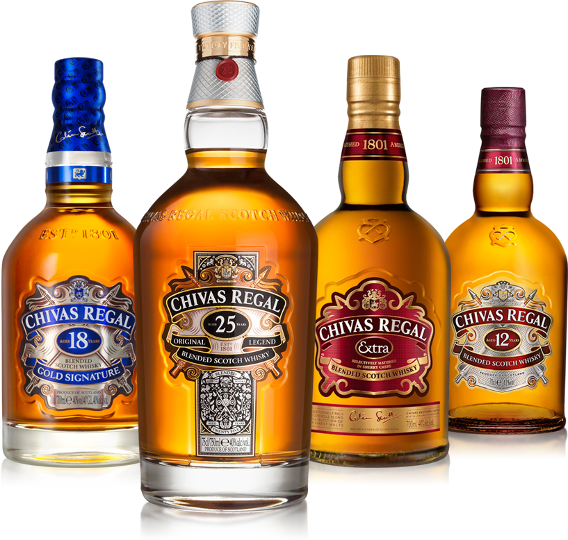 From Its Beginnings As A Grocer In Aberdeen In The - Chivas Regal 18 Year Old Blended Scotch Whisky (817x778), Png Download