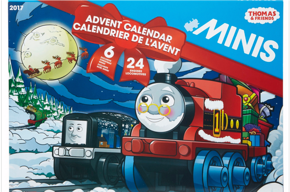 Parents Can't Wait To Get Their Hands On This Thomas - Thomas Minis Advent Calendar 2017 (1200x630), Png Download