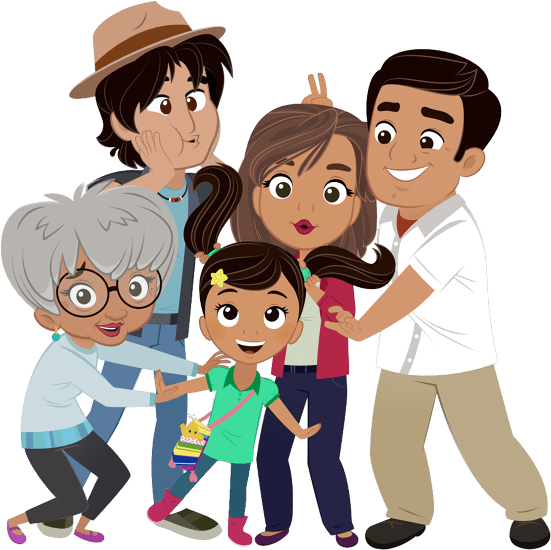 Descargar - Nina's World All Characters (1259x1123), Png Download