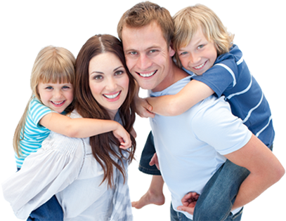 Familia031 - Family In Beach Png (413x360), Png Download