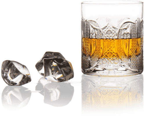 Crystal Tableware Whisky Hand-decorated Glass - Tableware (500x500), Png Download