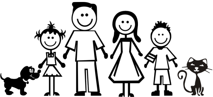 Download Familia Png Desenho - Familia Para Carros PNG Image with ...