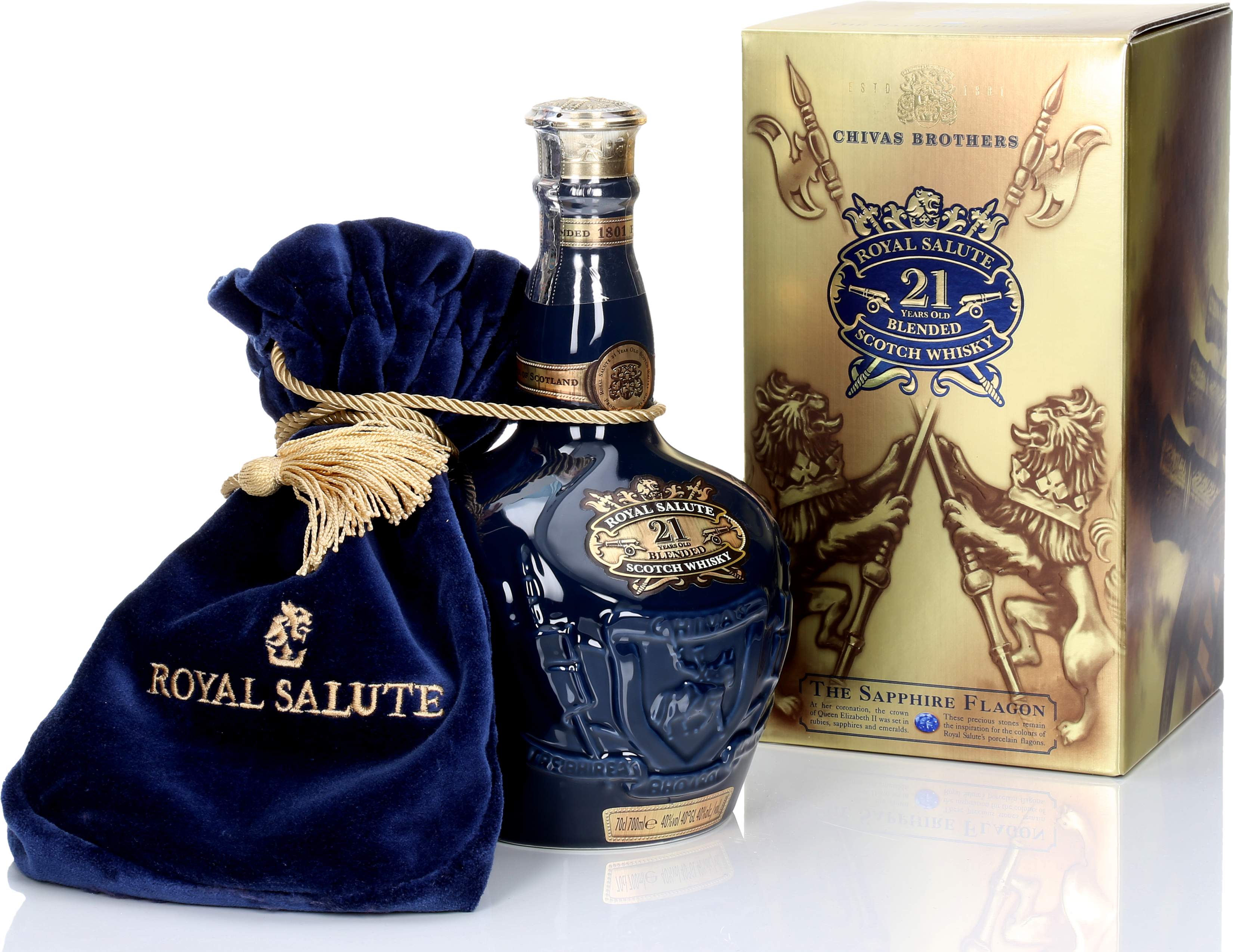  SALUTE CHIVAS Brother 21years 未開封 Seabass Brothers CHIVAS Brothers Scotch unopened Royal