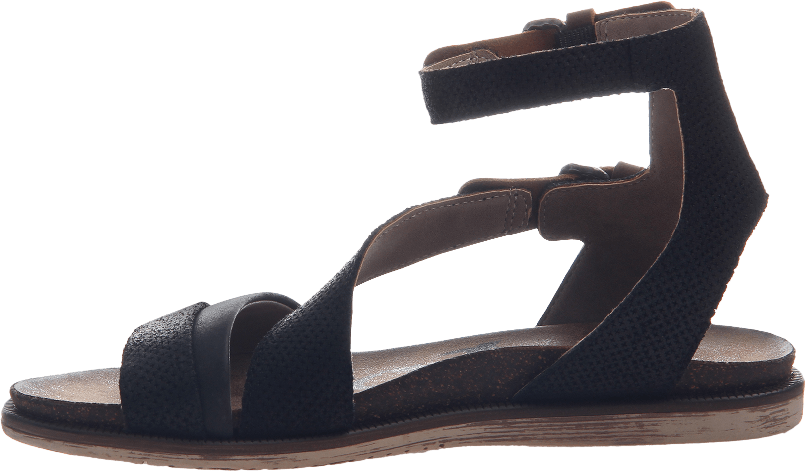March On Women's Sandal In Black Inside View - Otbt March On Women's Dress Sandals Black : 5.5 M (1782x1782), Png Download