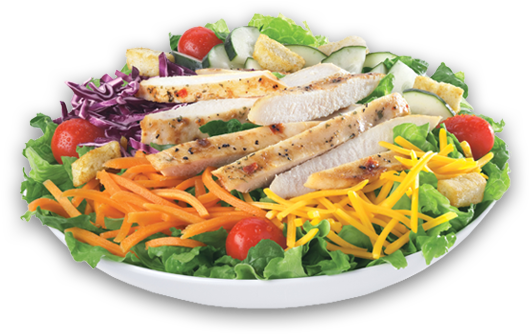 Png Freeuse Library Salad Transparent Grilled Chicken - Grilled Chicken Salad Png (550x400), Png Download
