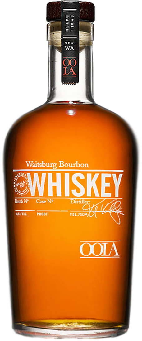 Oola Bourbon - Oola Waitsburg Bourbon 750ml (546x1200), Png Download