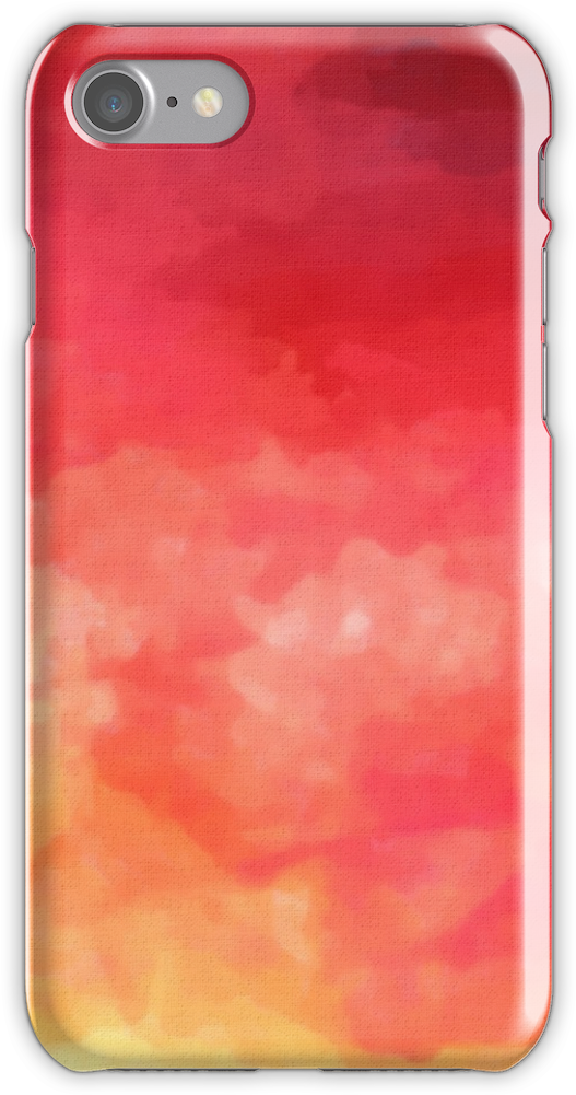 Abstract Watercolor Gradient Iphone 7 Snap Case (750x1000), Png Download