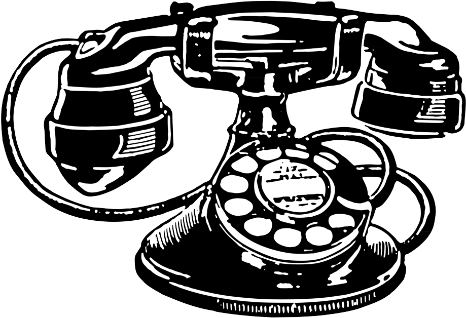 Retrotelephone (1000x640), Png Download