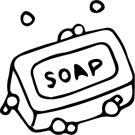 Clean - Line Art (472x471), Png Download