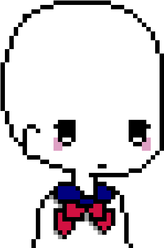 Sailor Girl Base - Pixel Art (576x576), Png Download