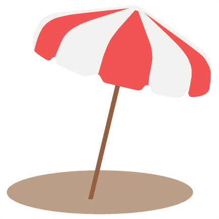 Beach Umbrella Clipart Png - Beach Umbrella Clipart Transparent (432x432), Png Download