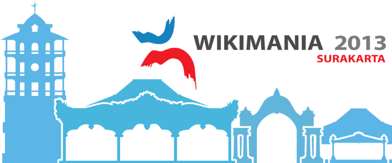 Wikimania 2013 Logo Surakarta Candidate - Surakarta Logo (800x334), Png Download