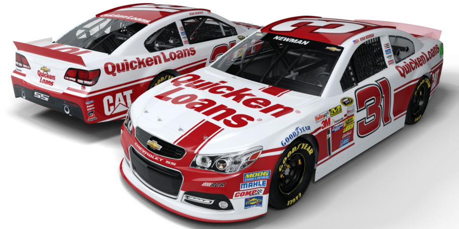 Lionel Racing C315821qlrn Ryan Newman 3 Quicken Loans - Quicken Loans Nascar Driver 2017 (900x450), Png Download
