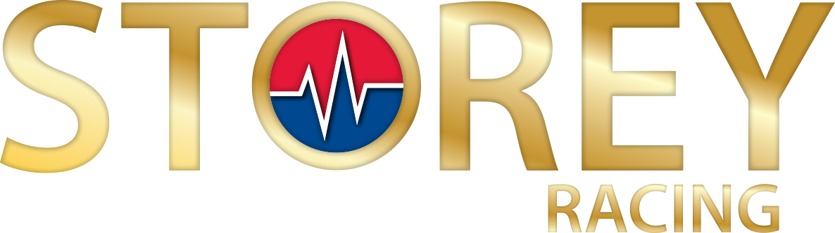 Home Full Screen - Storey Racing Logo (1186x332), Png Download