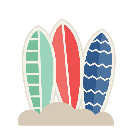Surfboards Svg Cut File Beach Svg Cutting Files For - Surf Clipart Transparent Background (432x432), Png Download