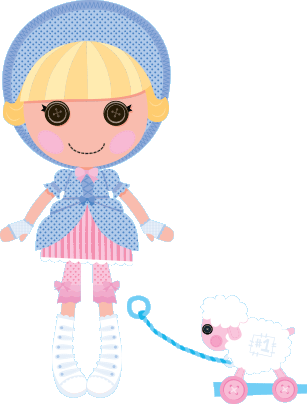 Lalaloopsy Little Bah Peep - Lalaloopsy Dolls Little Bah Peep (307x405), Png Download