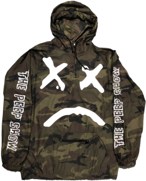 Peep Show Wind Breaker Jacket - Lil Peep The Peep Show Jacket (454x454), Png Download