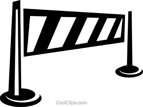 Road Barrier - Road (480x361), Png Download