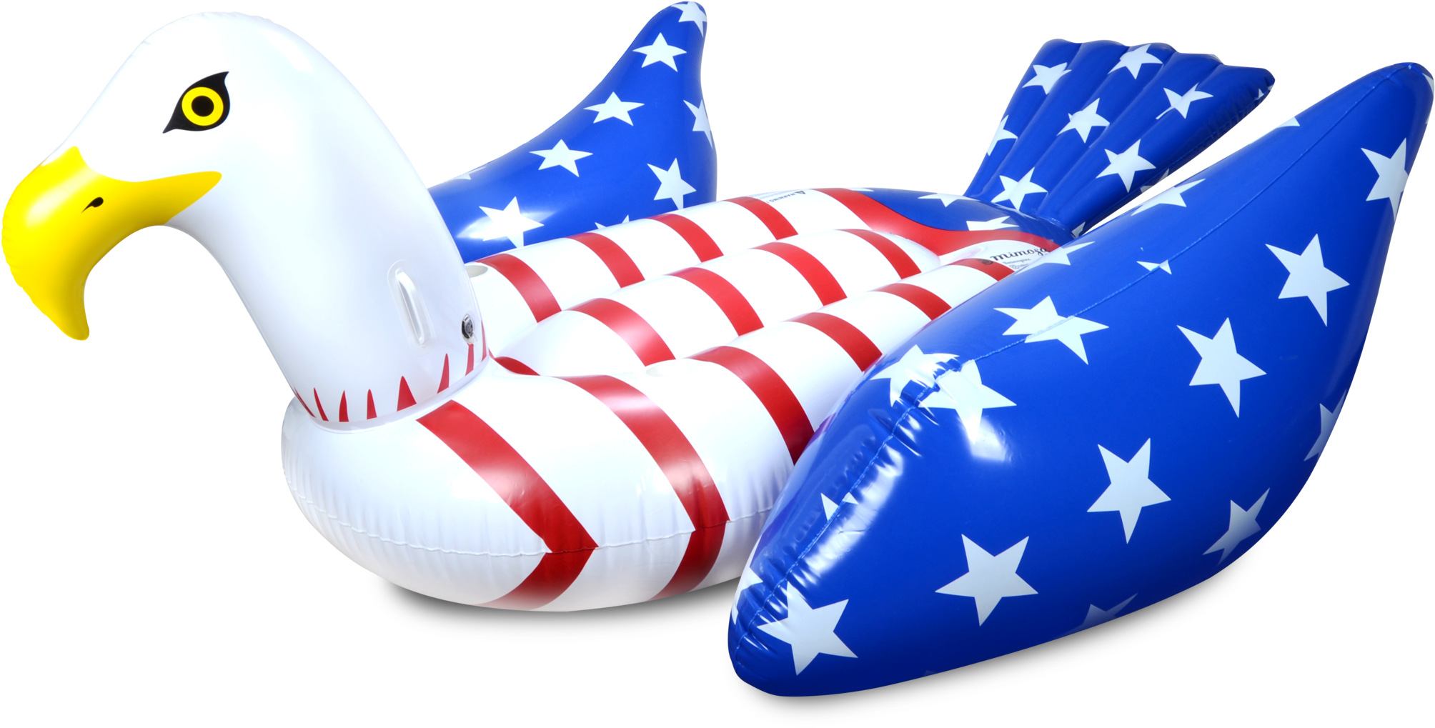 Giant Inflatable Bald Eagle Pool Toy Float - Bald Eagle Float American (2048x1699), Png Download